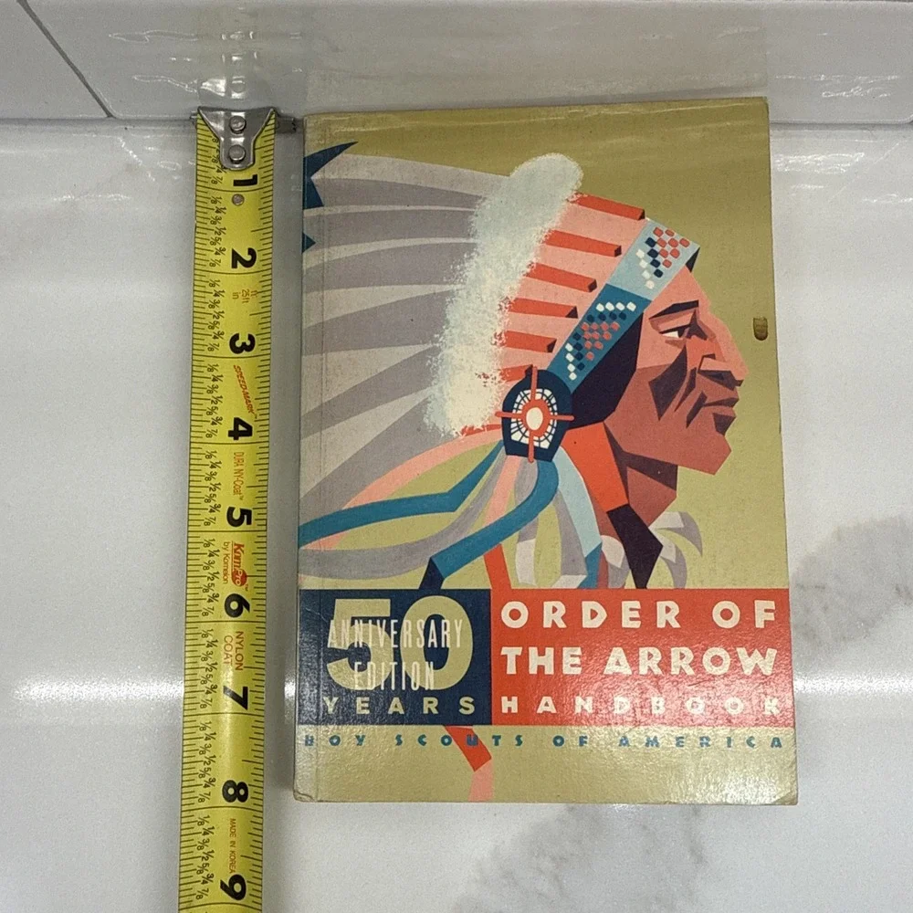 Order of the Arrow Handbook Boy Scouts of America 1965 Vintage Paperback Book
